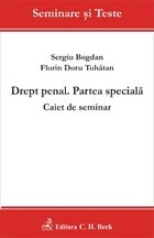 Drept penal. Partea speciala. Caiet de seminar