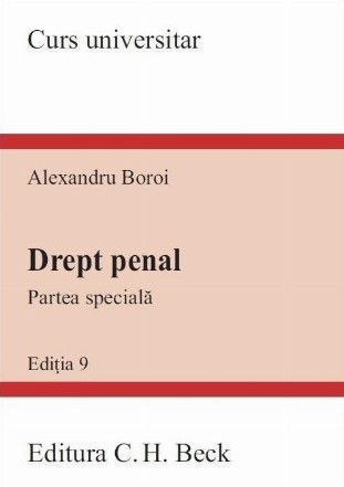 Drept penal : partea specială