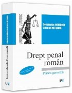 Drept penal român : partea generală