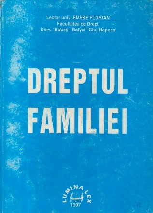 DREPTUL FAMILIEI