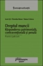 Dreptul muncii Raspunderea patrimoniala contraventionala