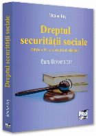 Dreptul securităţii sociale curs universitar
