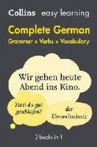 Easy Learning German Complete Grammar, Verbs and Vocabulary