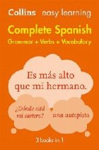 Easy Learning Spanish Complete Grammar, Verbs and Vocabulary
