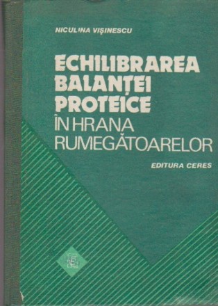 Echilibrarea Balantei Proteice in Hrana Rumegatoarelor