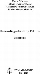 Echocardiografia tip FoCUS notebook