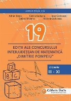 editii ale concursului interjudetean matematica