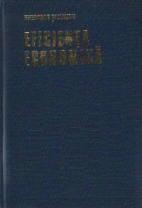 Eficienta economica - Concept, procedee de determinare, cai de crestere