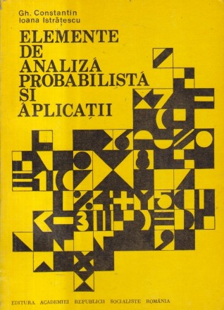 Elemente de analiza probabilistica si aplicatii