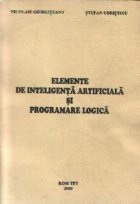 Elemente inteligenta artificiala programare logica
