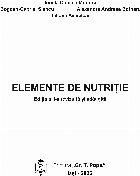 Elemente nutriţie