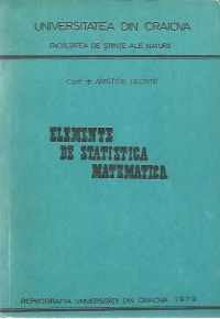 Elemente de Statistica Matematica - Note de curs