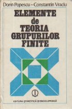 Elemente teoria grupurilor finite
