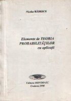 Elemente teoria probabilitatilor aplicatii