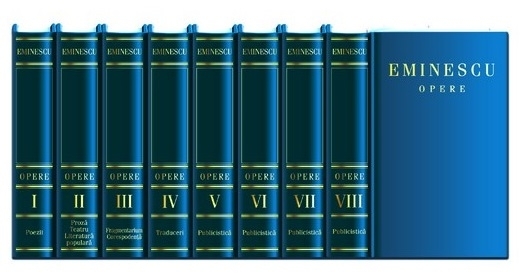 Eminescu Opere. Editie in 8 volume de lux