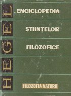 Enciclopedia stiintelor filozofice Partea Filozofia