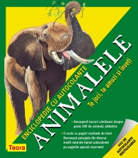 Enciclopedie cu autocolante ANIMALELE - Te joci, te amuzi si inveti