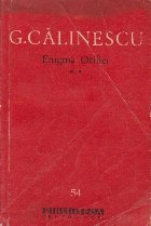 Enigma Otiliei Volumul lea