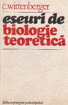 coperta Eseuri de biologie teoretica