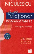 Euro dictionar roman englez 75000