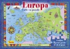 Europa - Carte cu puzzle
