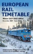 European Rail Timetable Winter 2017