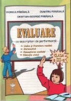 Evaluare cu descriptori de performanta. Clasa a III-a