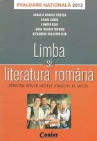 Evaluare Nationala 2013 Limba literatura