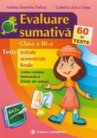 Evaluare sumativa Clasa III teste