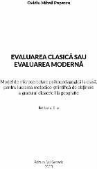 Evaluarea clasică sau evaluarea modernă