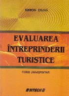 Evaluarea intreprinderii turistice. Curs universitar