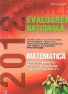 Evaluarea Nationala 2012 Matematica Clasa