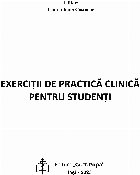 Exerciţii practică clinică pentru studenţi