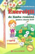 Exercitii de limba romana pentru clasele II-IV