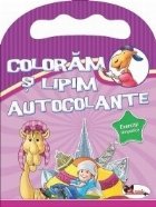 Exercitii simpatice Coloram lipim autocolante