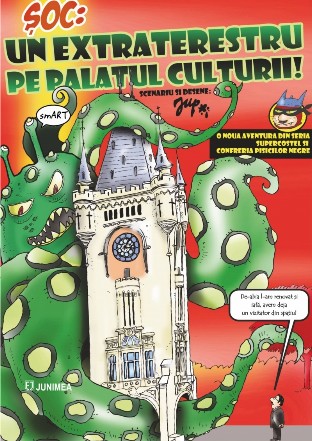 Un extraterestru pe Palatul Culturii