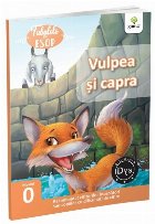 Fabulele lui Esop: Vulpea si capra. Recomandat cititorilor incepatori sau copiilor cu dificultati de citire. S