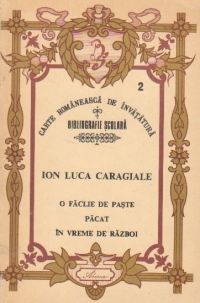 O faclie de Paste. Pacat. In vreme de razboi