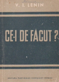 Ce-i de facut?