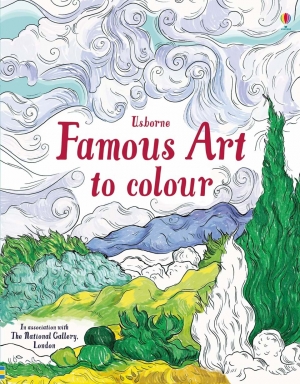 Famous art to colour