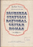 Faurirea Statului National Unitar Roman