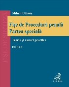 Fişe procedură penală Partea specială