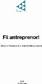 Fii antreprenor ghidul profesorului şi
