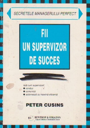 Fii un supervizor de succes