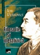 Filosofie si metafizica (Ion Petrovici)