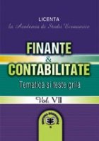 Finante Contabilitate Volumul VII Tematica