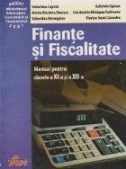 Finante fiscalitate manual pentru clasele