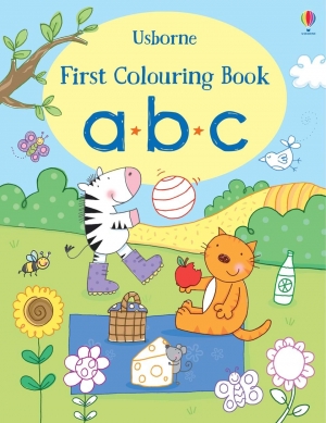 First colouring book ABC