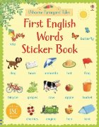 First English words sticker book