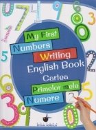 My first numbers writing english book - Cartea primelor mele numere